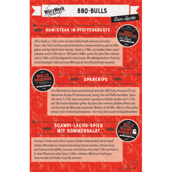 Bulls „Hot Wings“ Geflügel