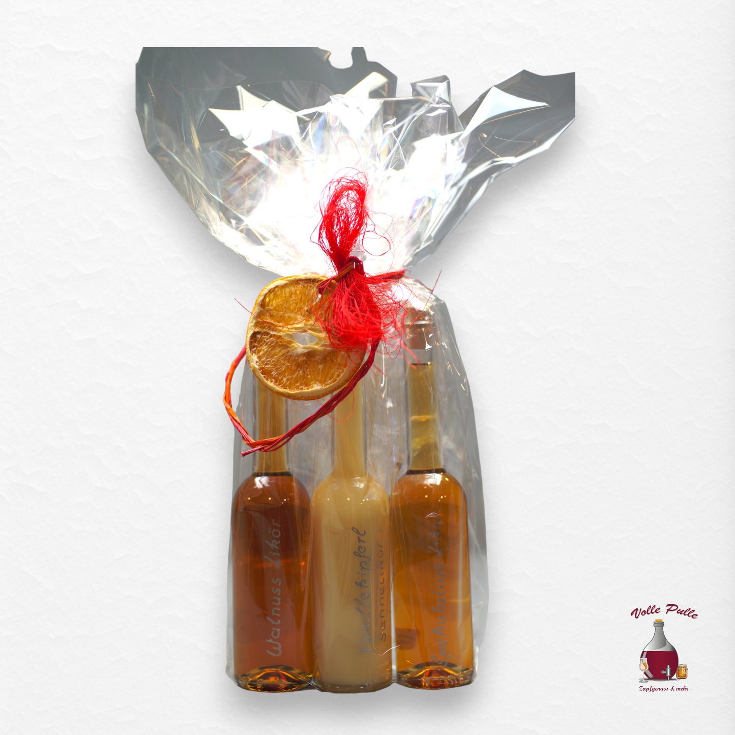 Geschenkpaket mit Alkohol