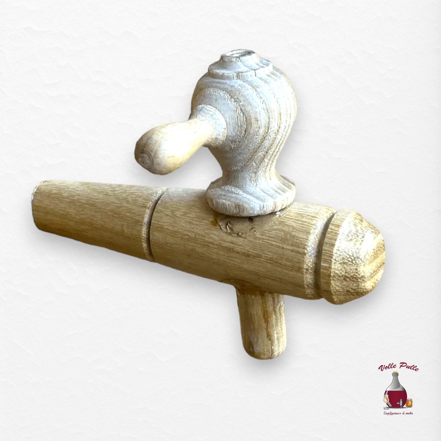 HeulNichtRum Eichenholzfass mit 6 Gläsern