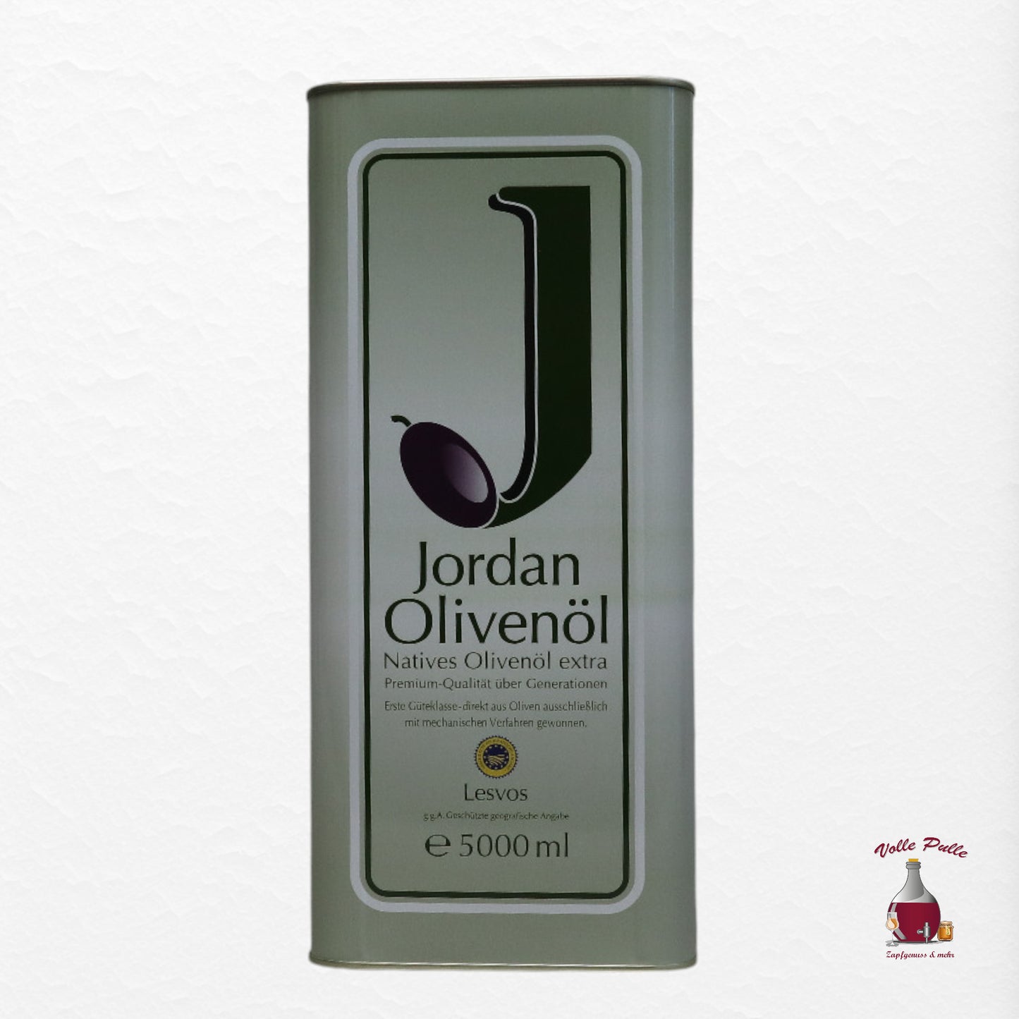 Jordan Olivenöl - Natives Olivenöl Extra - Kanister - 5 Liter