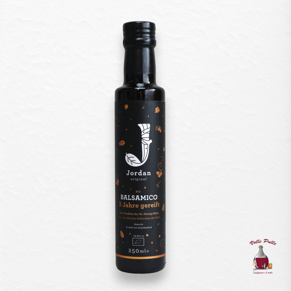 Jordan Original - Bio Balsamico - 3 Jahre gereift - 250ml - GR-BIO-01