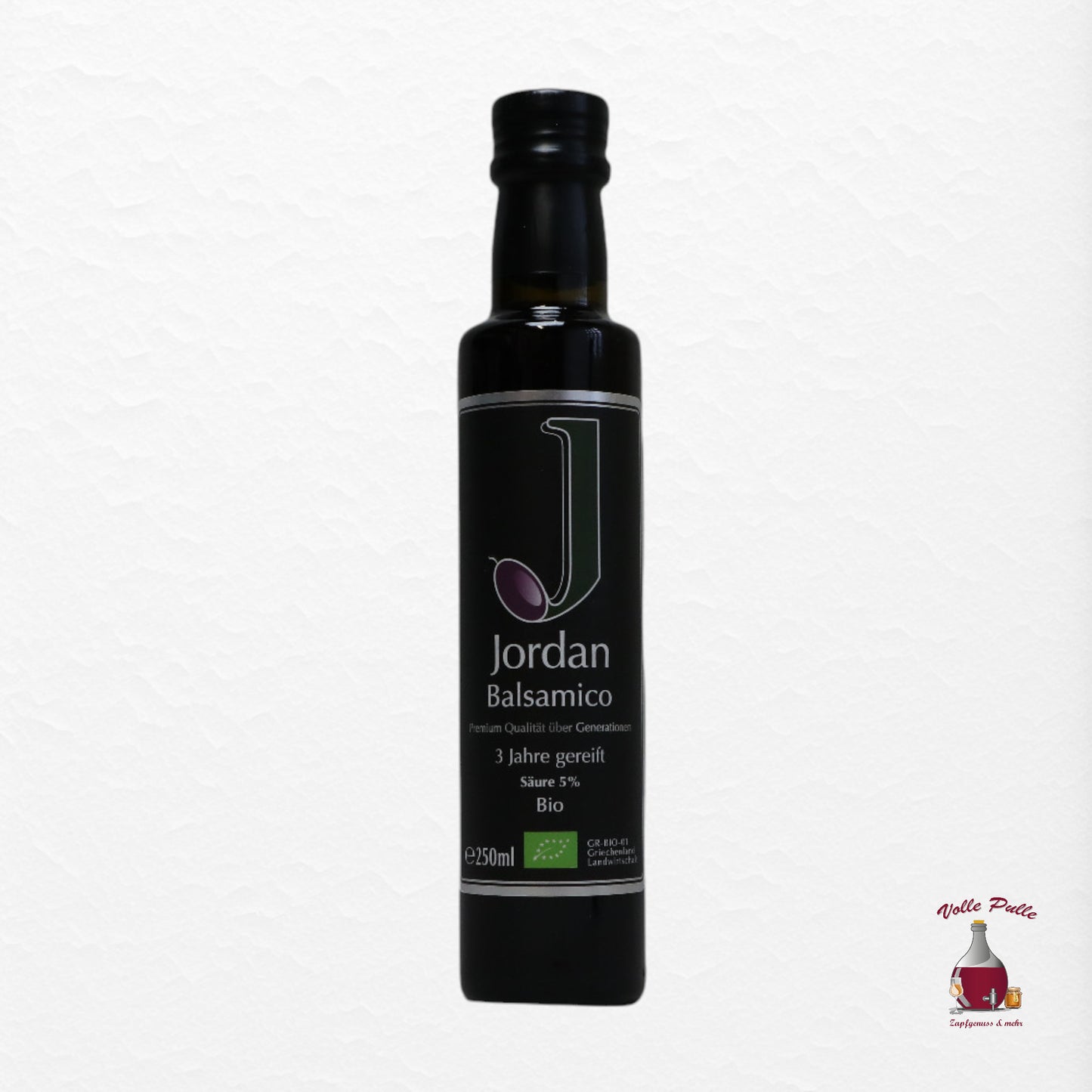 Jordan Original - Bio Balsamico - 3 Jahre gereift - 250ml - GR-BIO-01