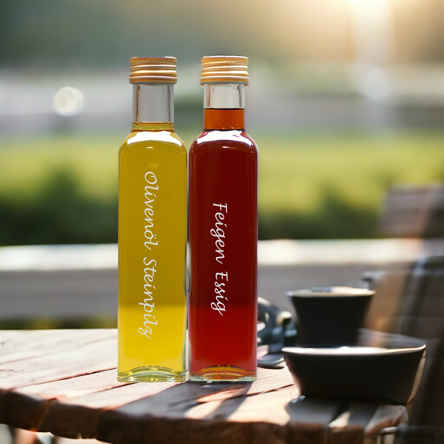 Olivenöl Steinpilz - Feigen Essig - Kombi Maraska 2 x 100 ml