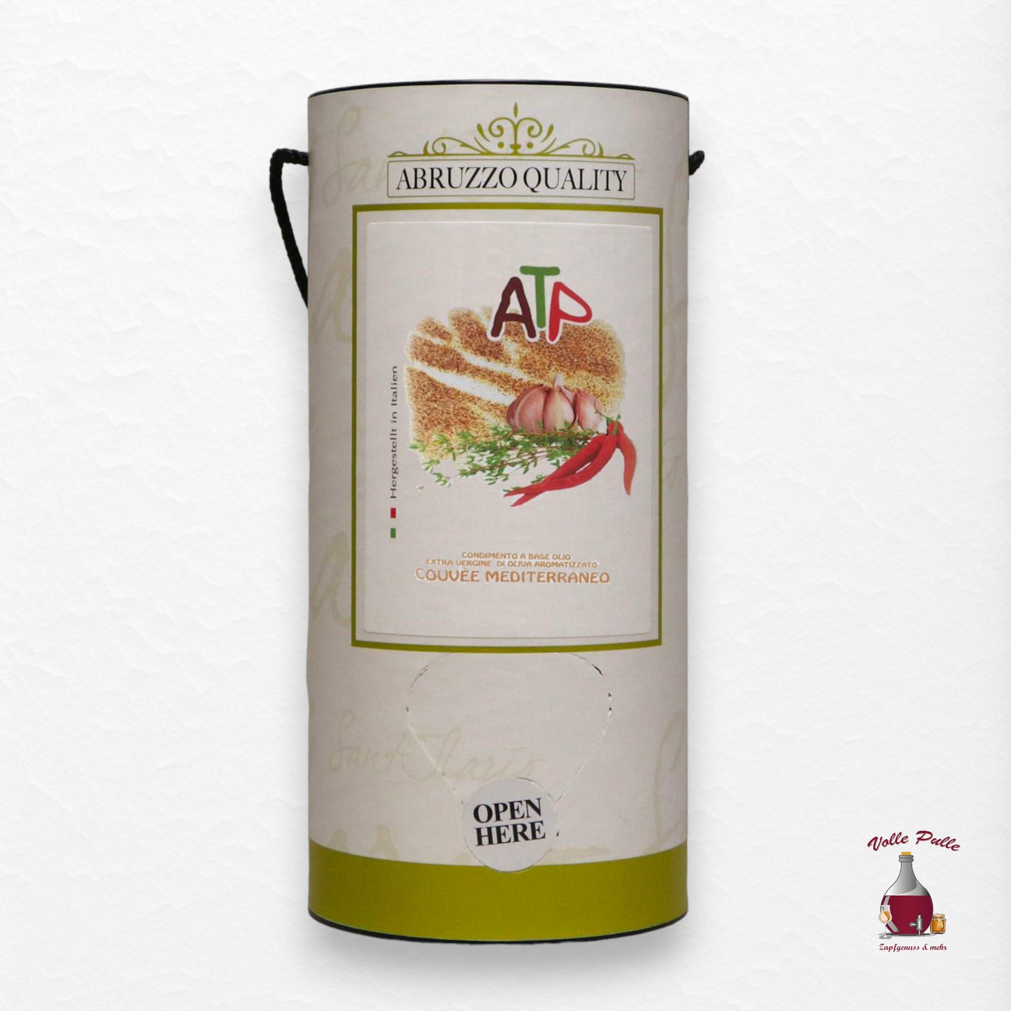Mediterrane Kräuter auf Olivenöl