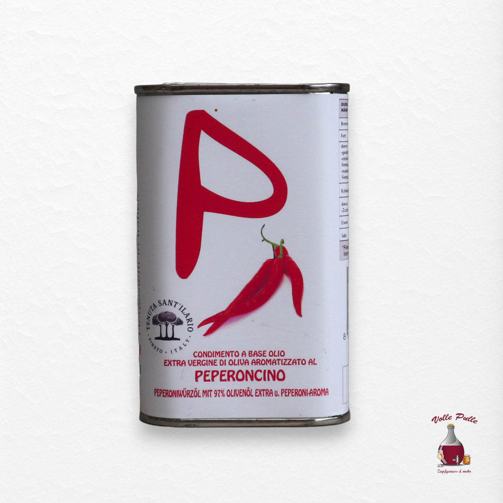 Peperoncino auf Olivenöl - 250 ml Kanister