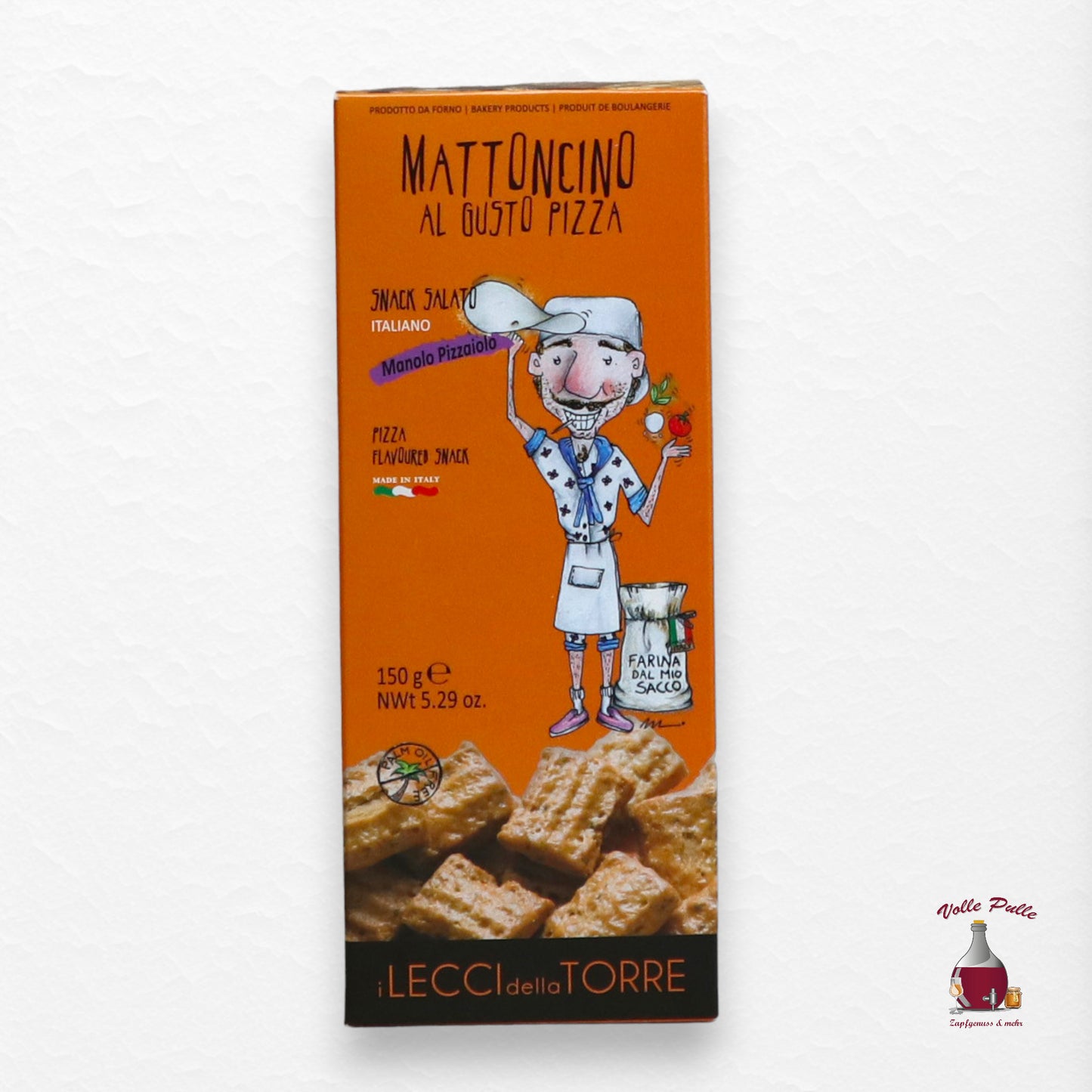 Mattoncino al gusto pizza