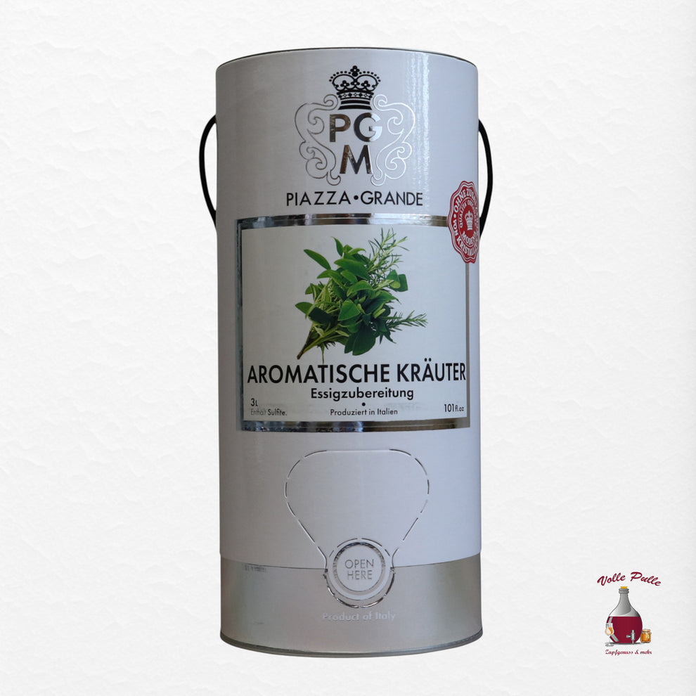 Aromatische Kräuter - Essigzubereitung - 3 Liter 