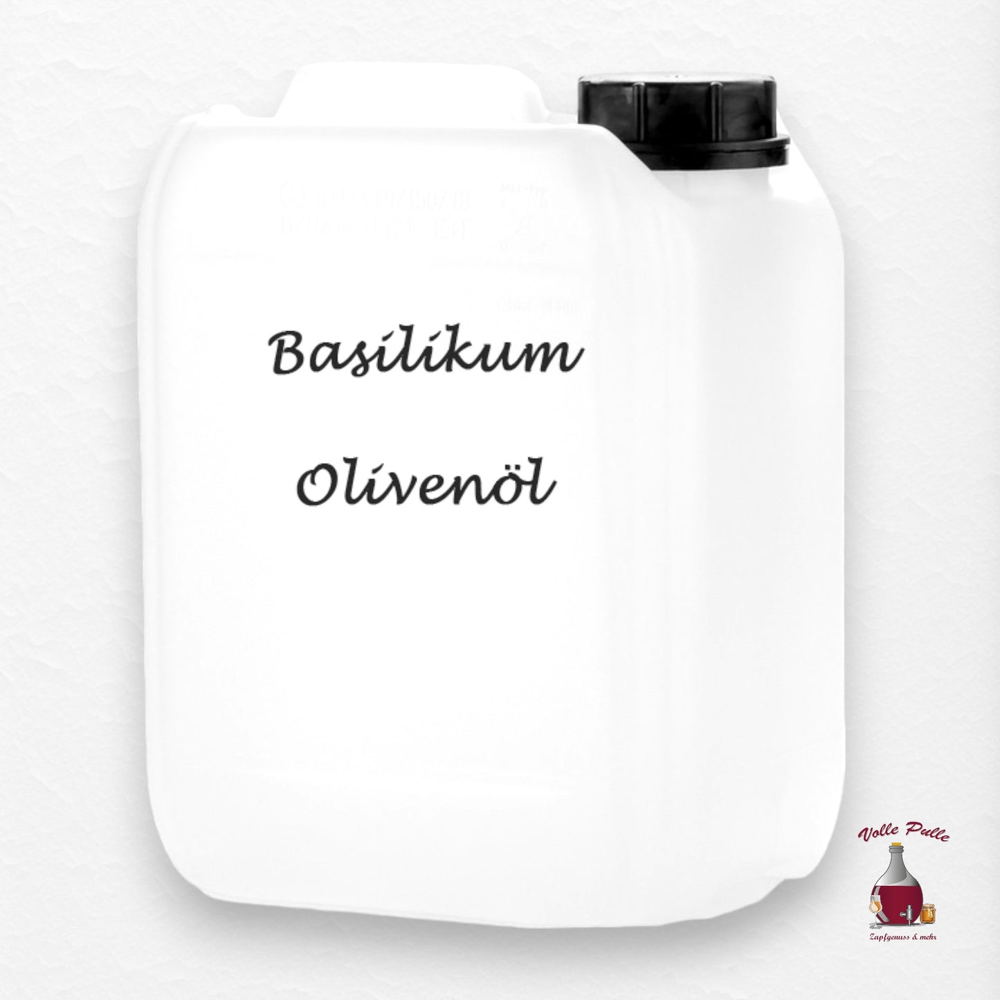 Basilikum auf Olivenöl - 3 Liter