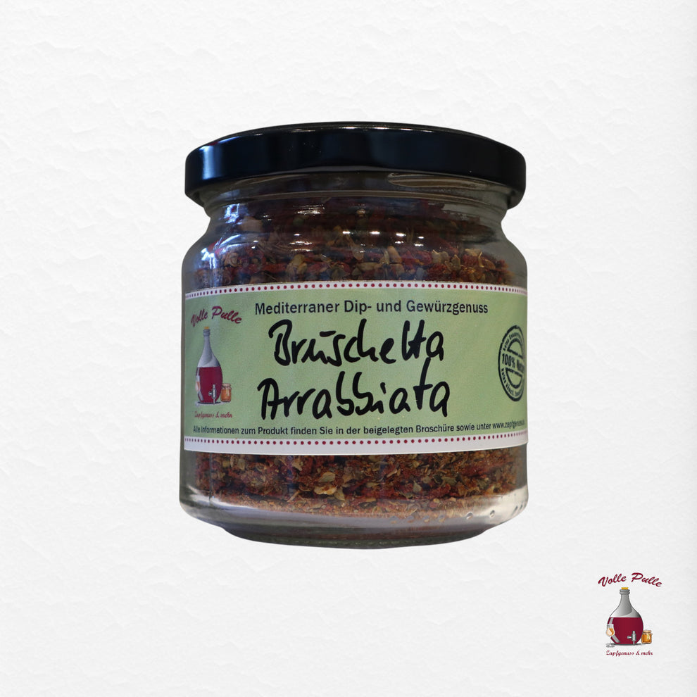 Bruschetta Arrabbiata - Würzige Mischung mit Chilis 