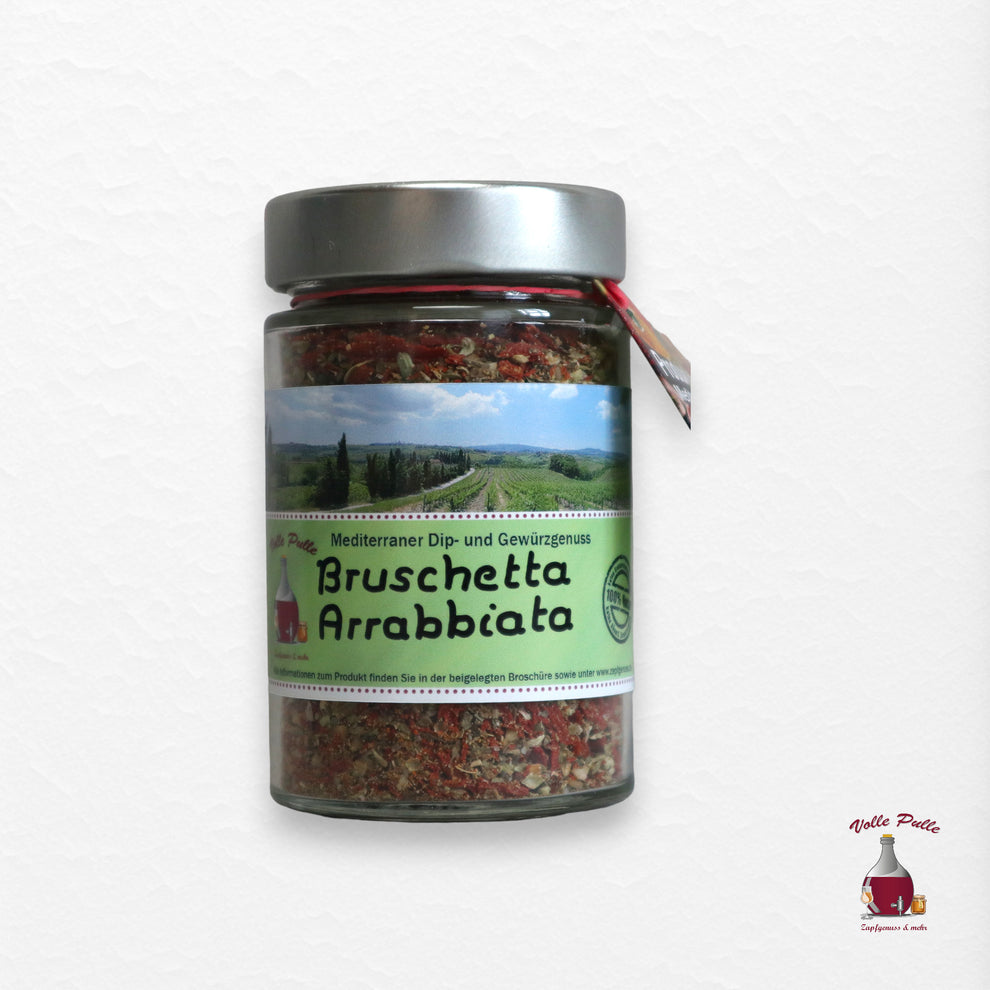 Bruschetta Arrabiata - Würzige Mischung mit Chilis 