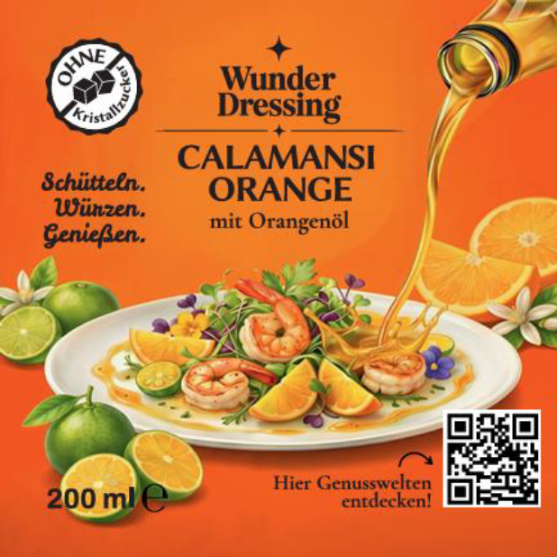 Calamansi Orange mit Orangenöl - 200 ml 
