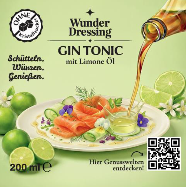 Gin Tonic mit Limone Öl - 200 ml
