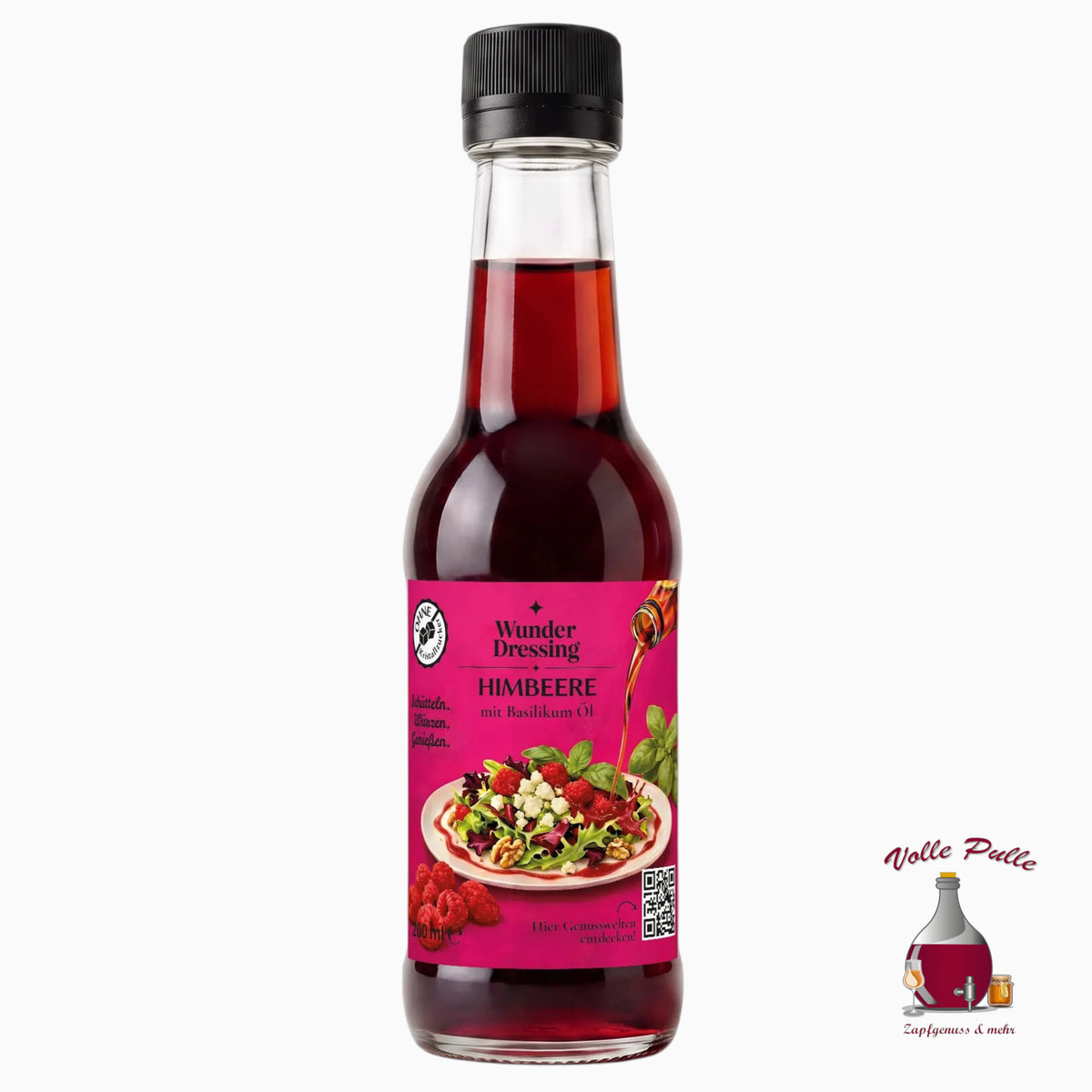 Himbeere mit Basilikum Öl - 200 ml