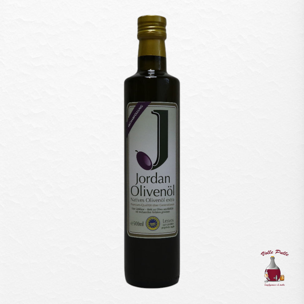 Jordan Olivenöl - Frühabfüllung - 0,5 L Flasche - 2025/2026 