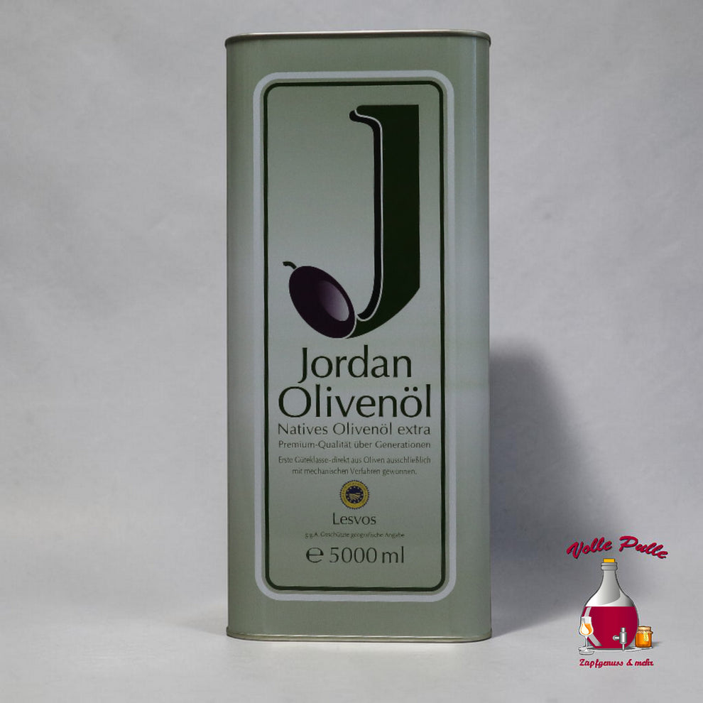 Jordan Olivenöl - Natives Olivenöl Extra - Kanister - 5 Liter 