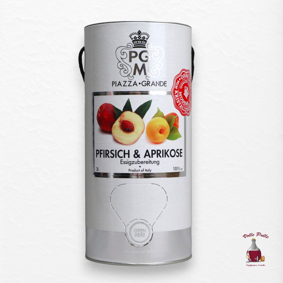 Pfirsich-Aprikose - Essigzubereitung - 3 Liter 